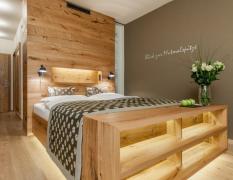 AQUA DOME - Tirol Therme Längenfeld Beispiel eines Doppelzimmers im Hotel der AQUA DOME - Tirol Therme Längenfeld