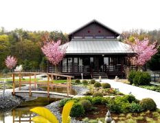 Pavillon für Veranstaltungen im Hotel und Spa Linsberg Asia