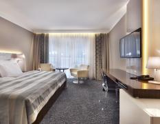 Beispiel eines Doppelzimmers Standard im Luxury Wellness und Spa Hotel Prezident