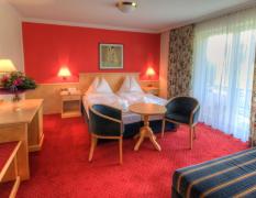 Beispiel eines Doppelzimmers im Hotel Alpina