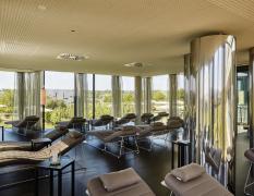 Ruheraum im Spabereich des Loisium Wine Spa Hotel Langenlois