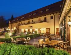 Innenhof des Lindner Hotels Prague Castle