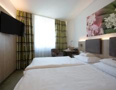Beispiel eines Doppelzimmers im Central Hotel Eschborn